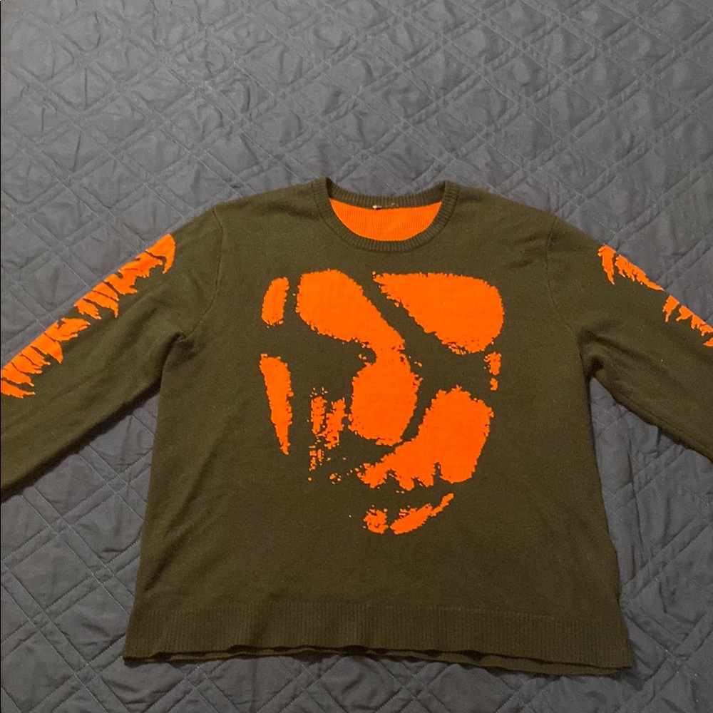 Black “ICE NINE KILLS”  Sweater with Red Graphic